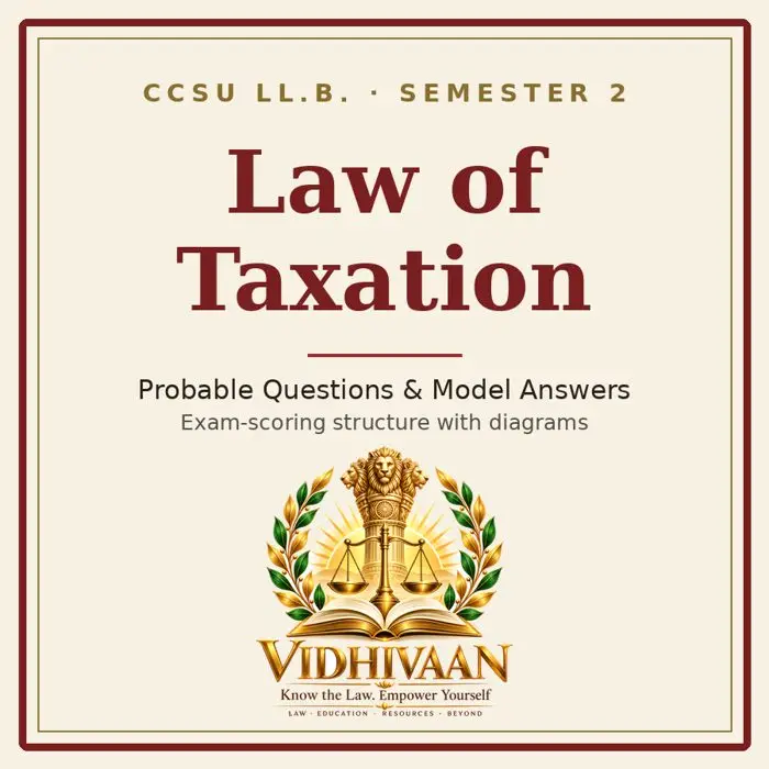 Law of Taxation