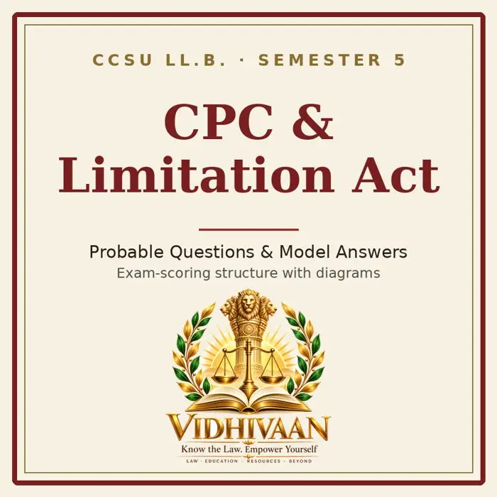 CPC & Limitation Act