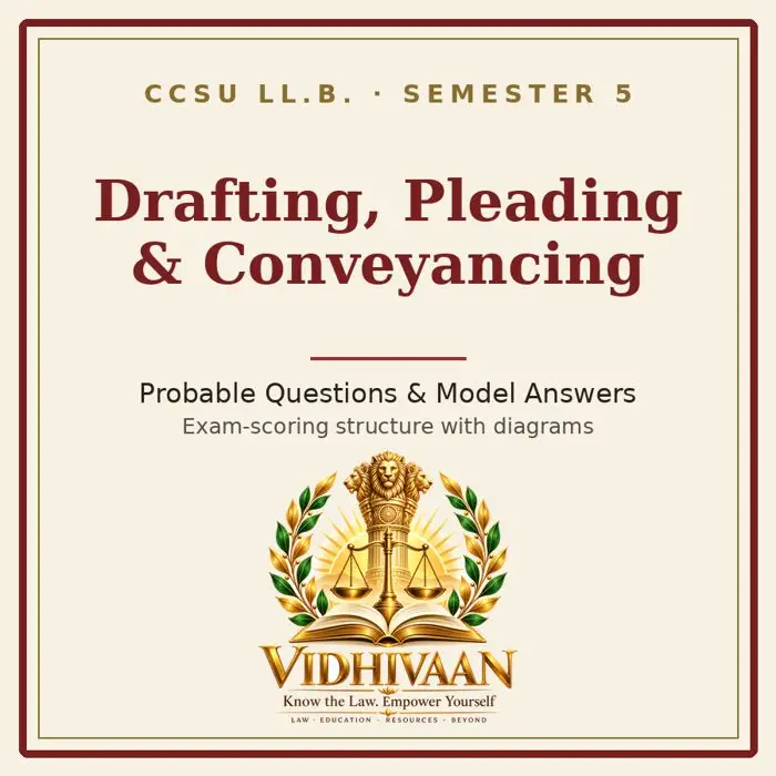 Drafting, Pleading & Conveyancing