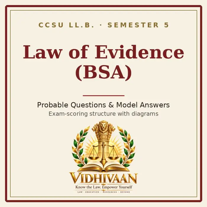 Law of Evidence (BSA)